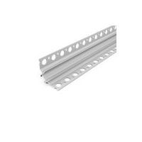 Profiel tegel 90 graden 2 meter grijs, maximaal 12mm brede ledstrip