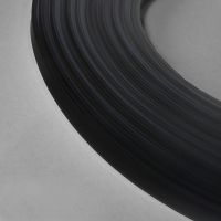 Profiel afdekking C2 klik zwart, 20m voor Prof 10 op/inbouw (Rol van 20m)