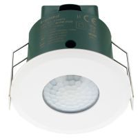 Aanwezigheidsmelder plafond PIR 230V, 2000W, 7M, 40m², Wit