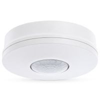 Lumiko aanwezigheidsmelder ECO opbouw PIR, 230V, 2300W, HVAC, Ø10m, 80m², Wit | 870478