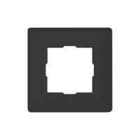 Lumiko Frame 9004 (Mat Zwart) voor de  modulaire dim-/ schakelmodule | 891404