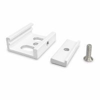 3 fase rails bevestigingsbeugel, wit (RAL9010)