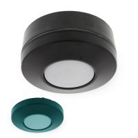 Aanwezigheidsmelder centraaldoos PIR op- of inbouw zwart met extra relais