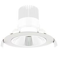 Ronde pasring 170mm voor Juno module, Wit