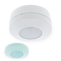 Aanwezigheidsmelder centraaldoos PIR op- of inbouw wit met extra relais