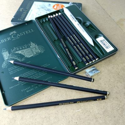 De pikzwarte potloden van Faber-Castell