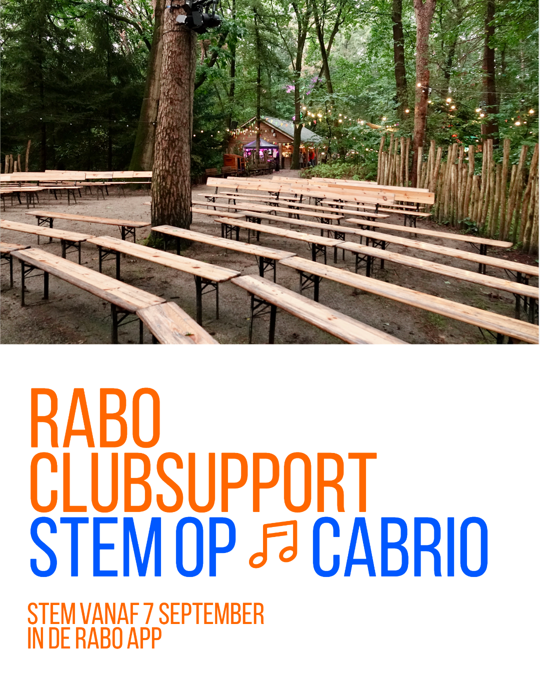 Stem op Cabrio bij Rabo ClubSupport