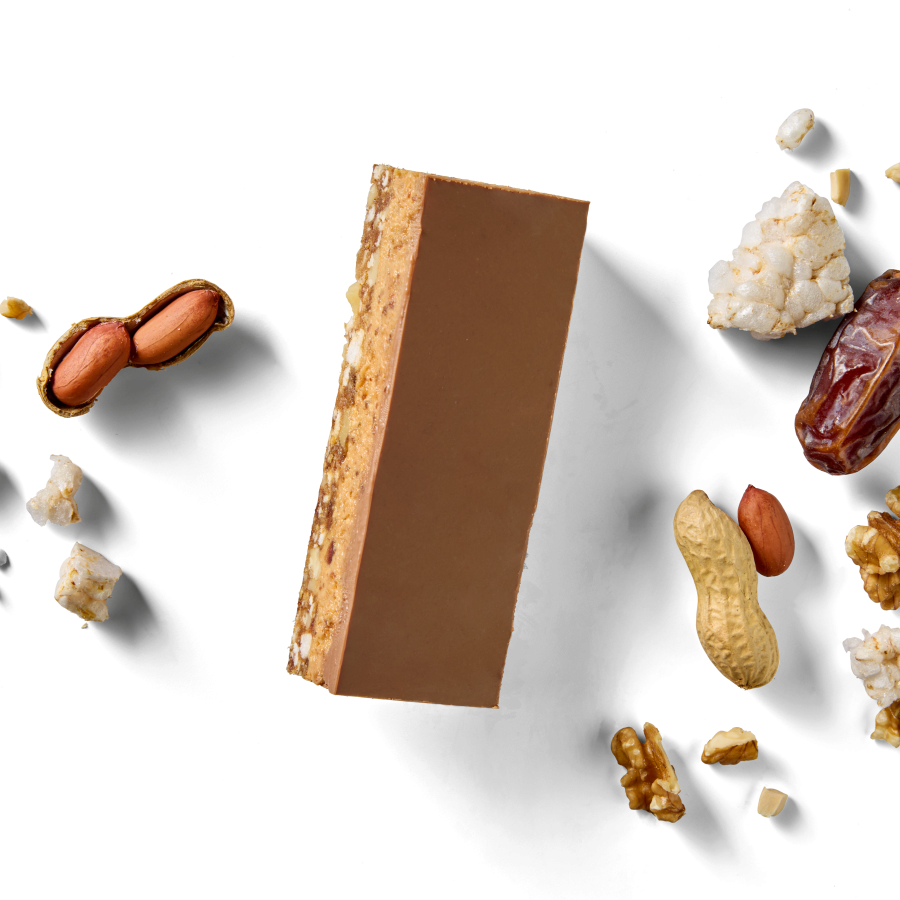 Chocolade-pindakaasrepen