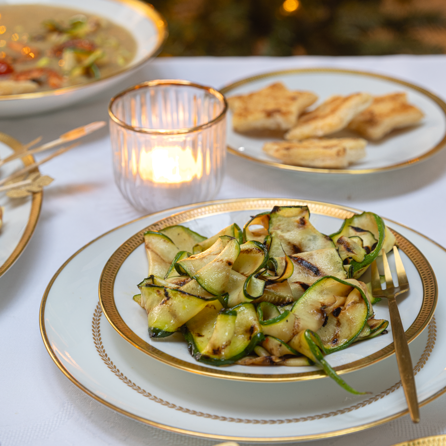 Gegrilde courgette