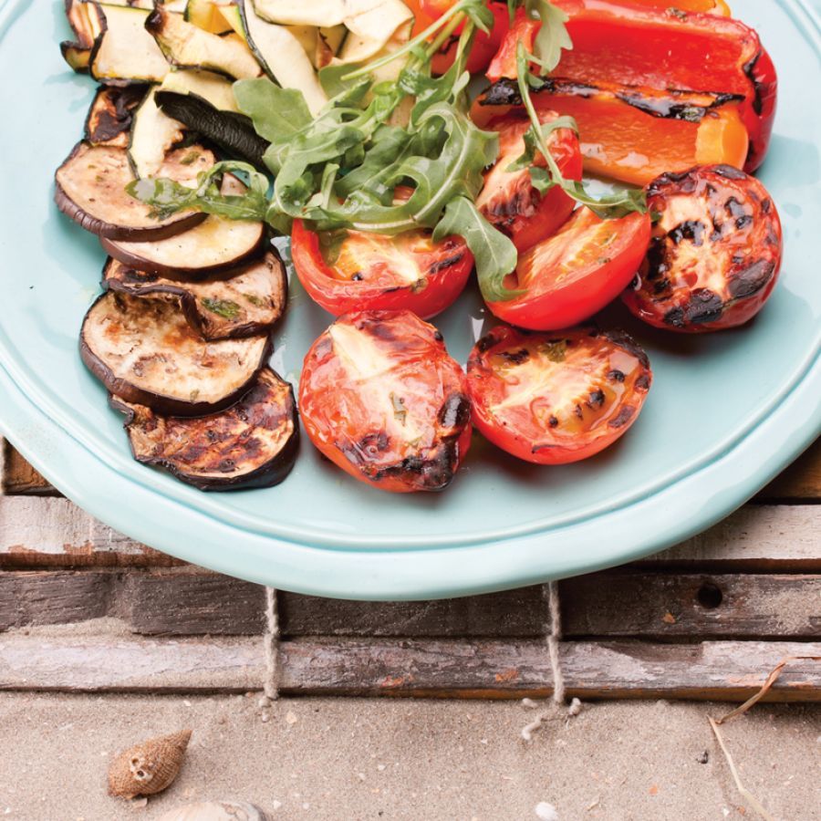 Gegrilde groenten