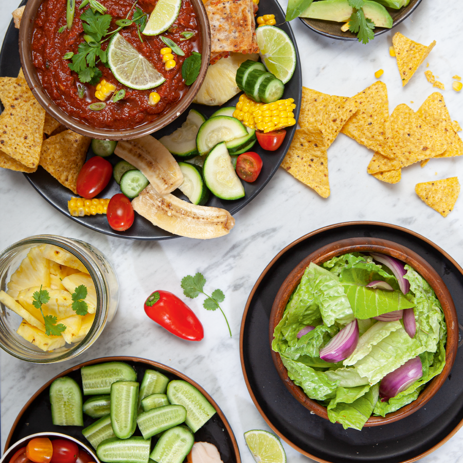  Mexicaanse paprika fondue met pure chocolade