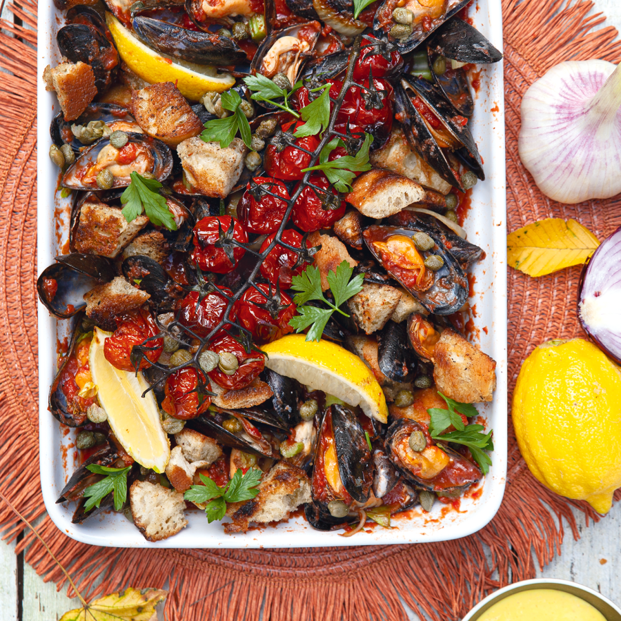  Spaanse mosselschotel