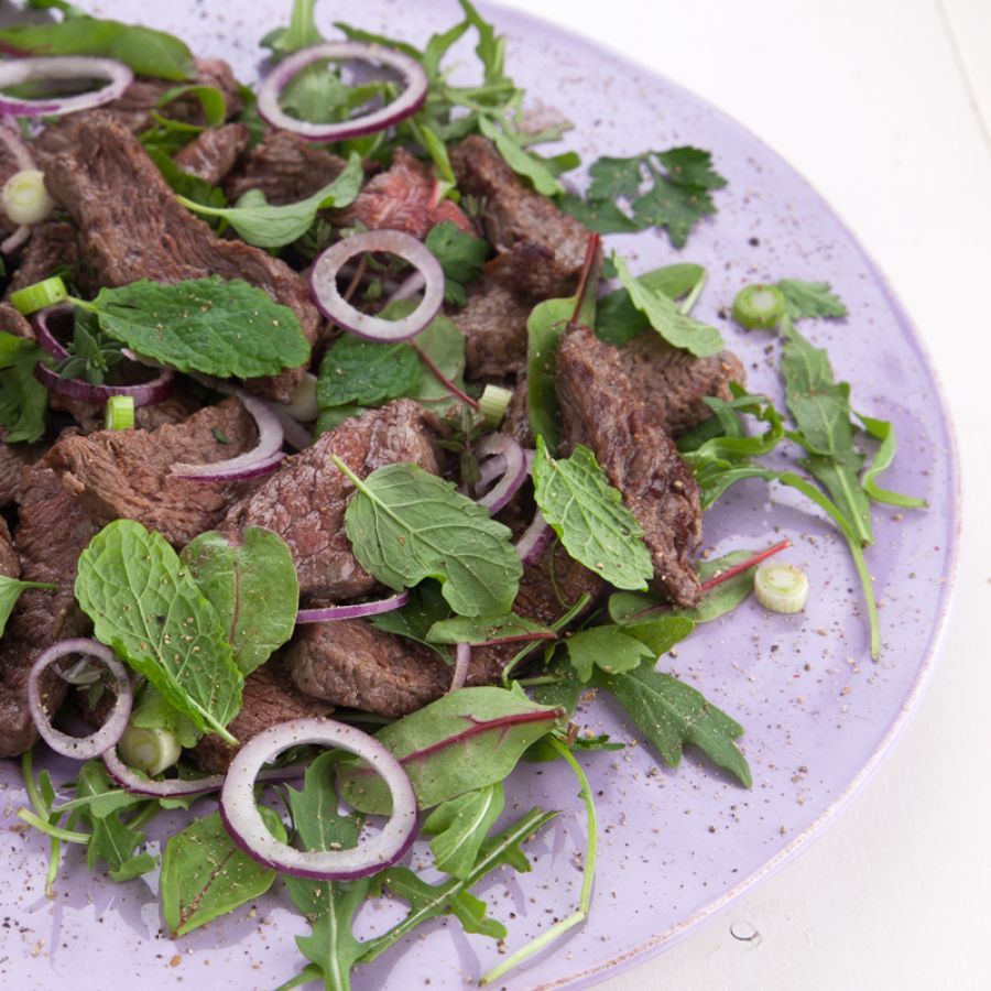 Biefstuk met kruiden