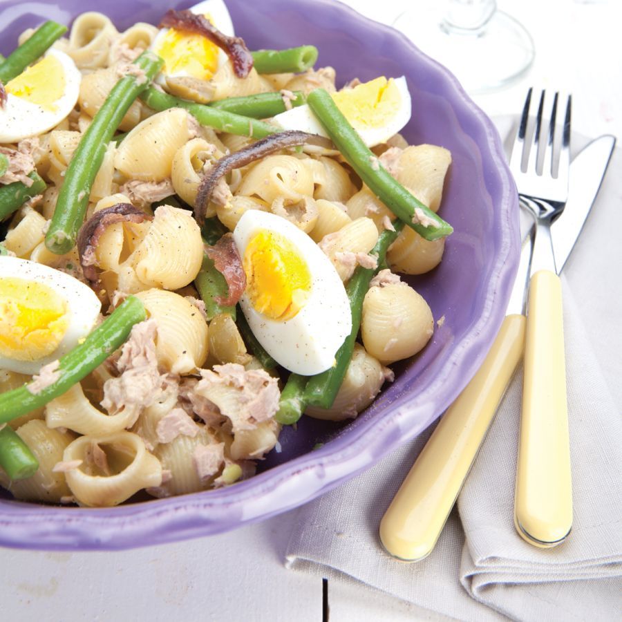 Pastasalade met tonijn