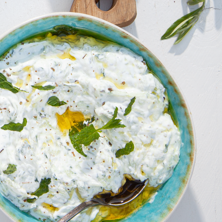 Tzatziki met munt en dille