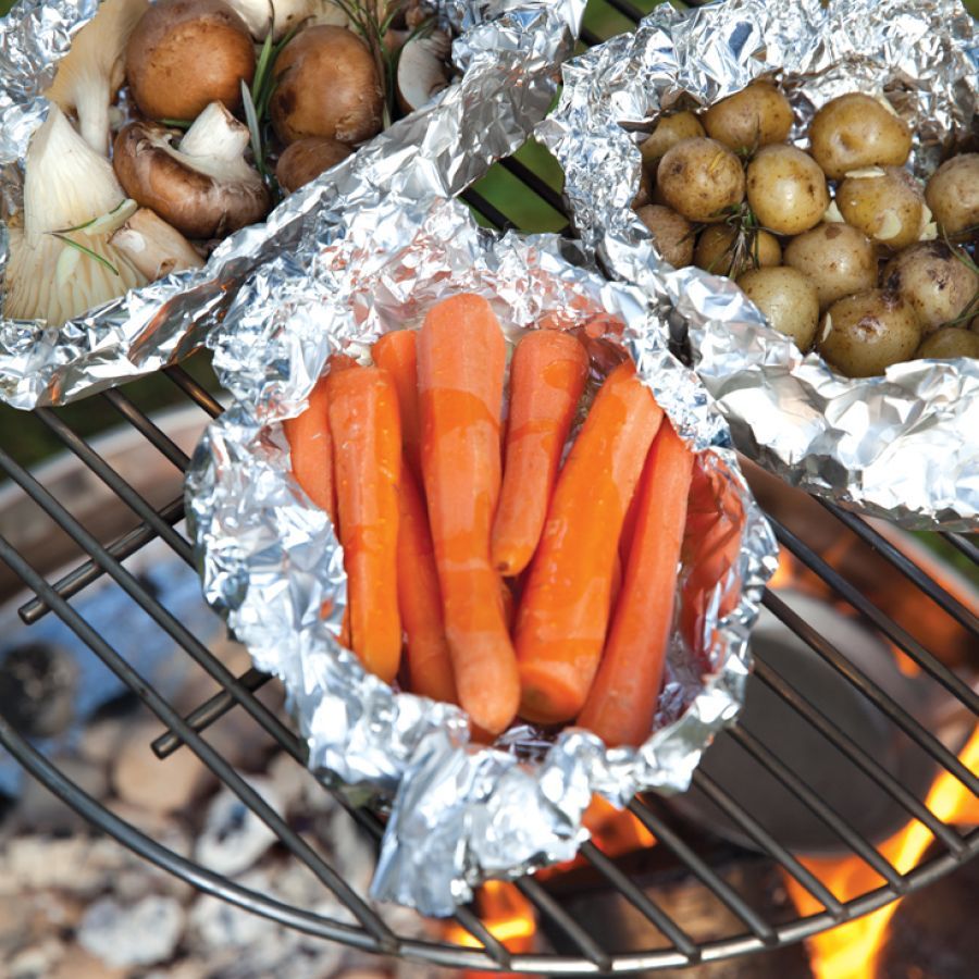 Groenten van de grill