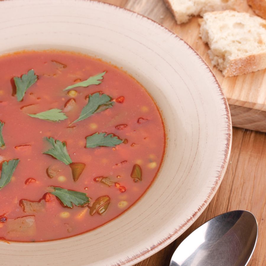 Maaltijdsoep met chorizo