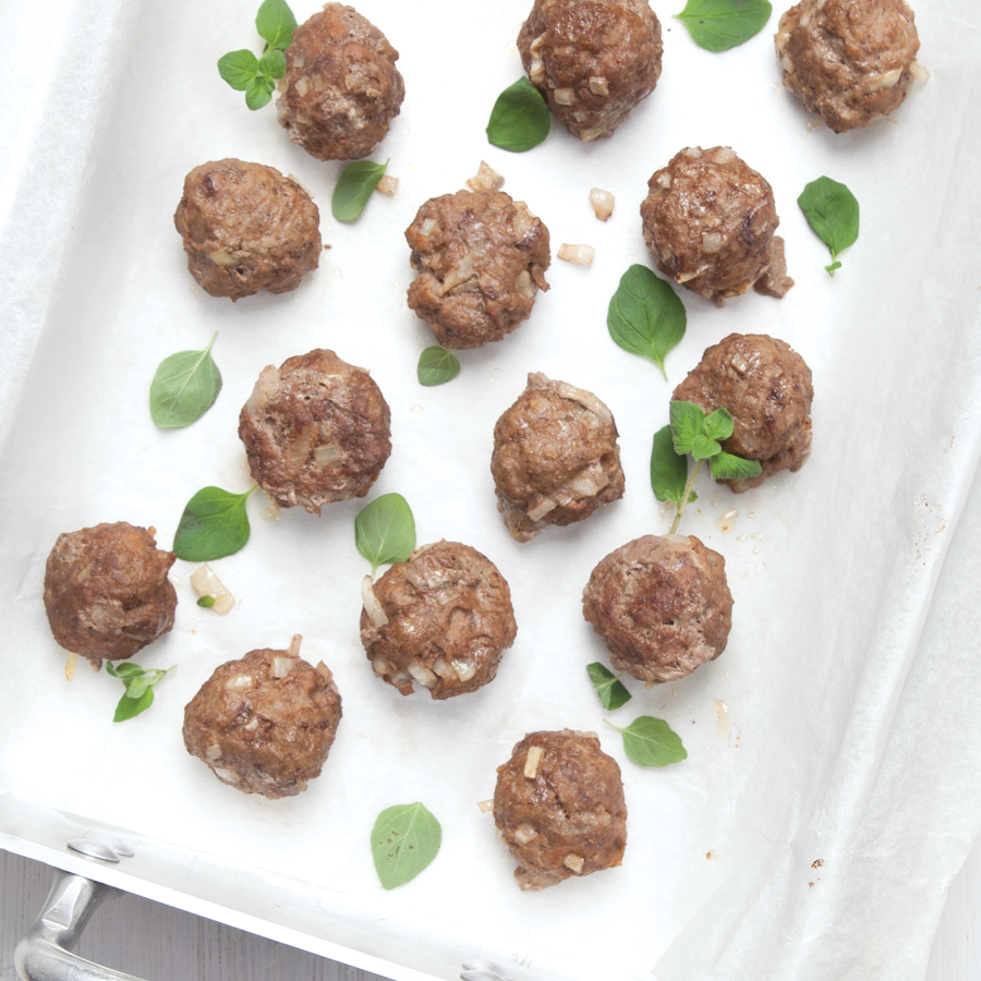 Gehaktballetjes uit de oven