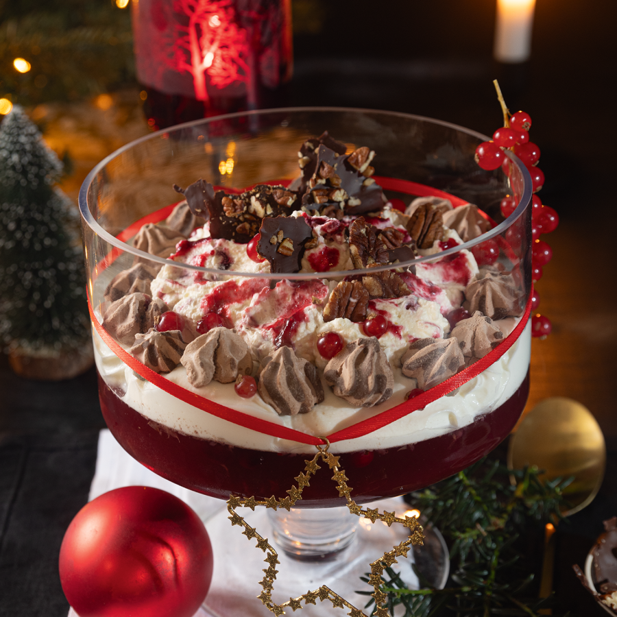 Feestelijke Kerst trifle