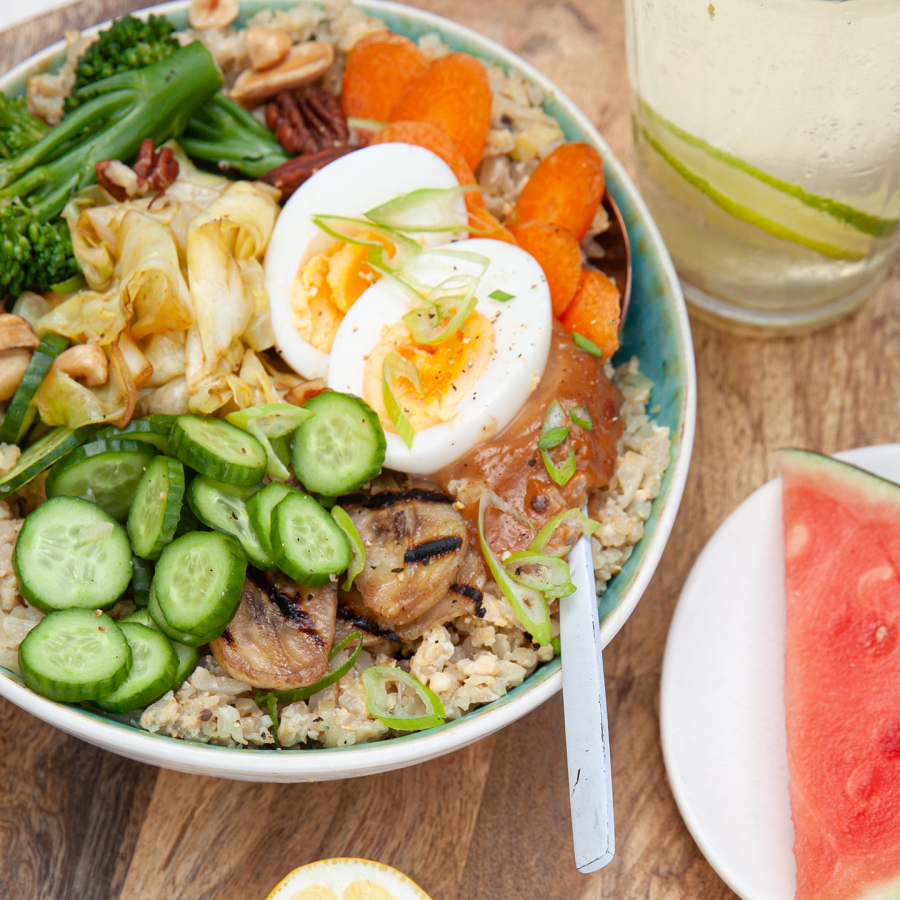 Healthy nasi van bloemkool