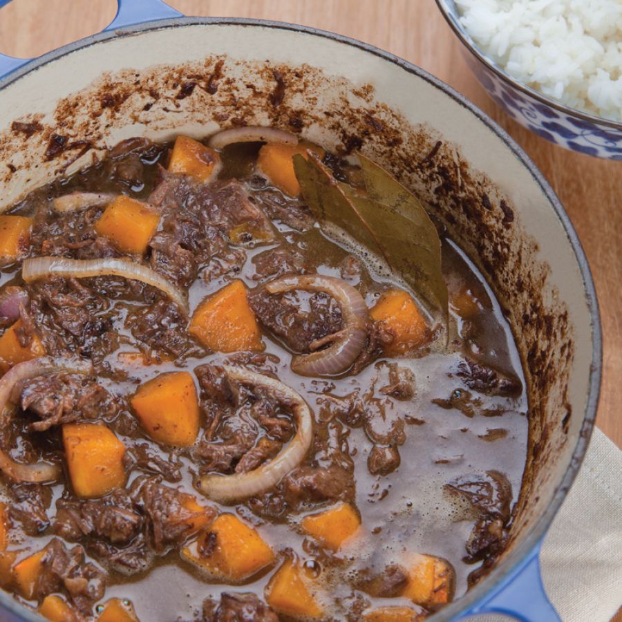 Stoofschotel met bokbier