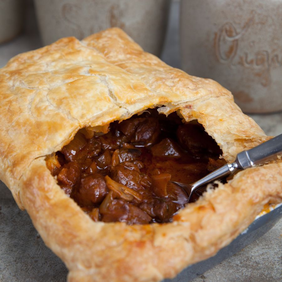 Steak and ale pie
