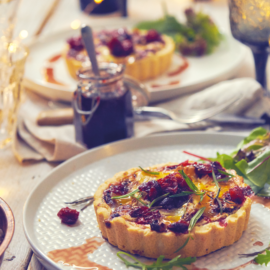  Rodekool tartelettes met port en cranberries