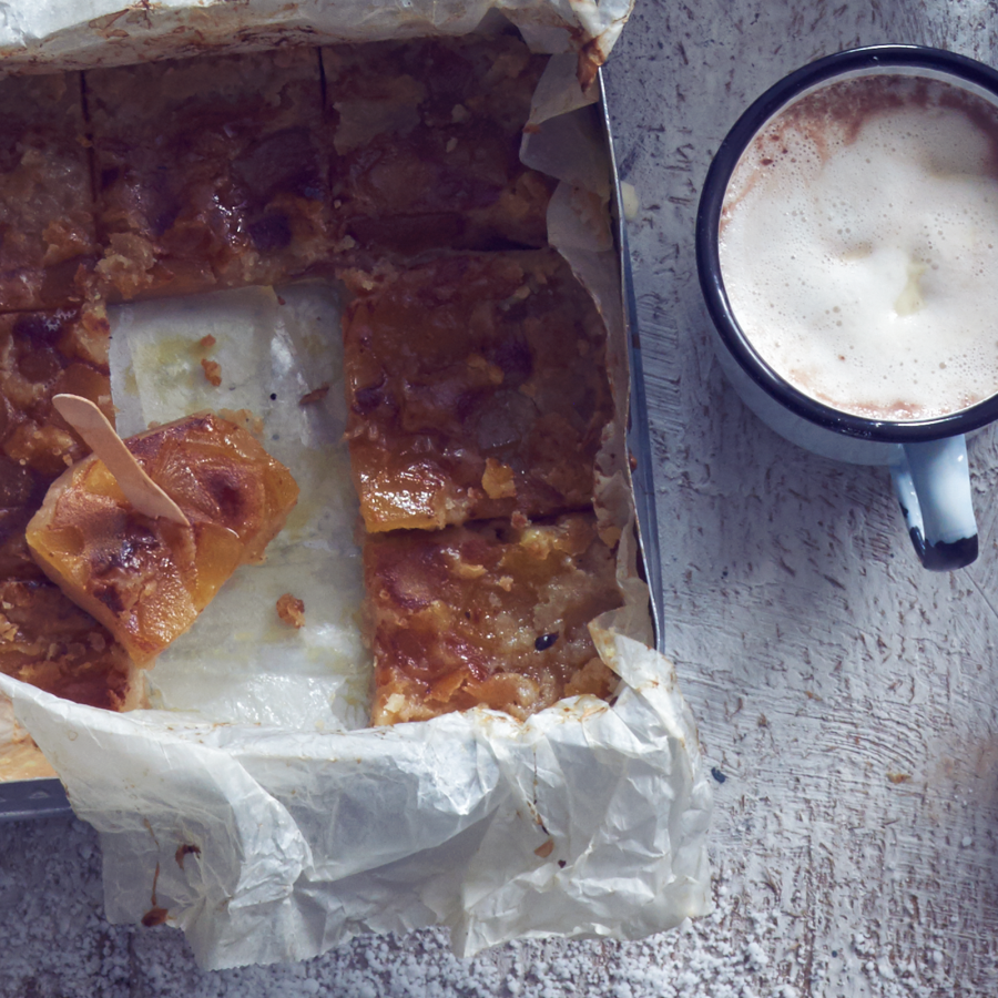 Gember-sinaasappel-boterkoek