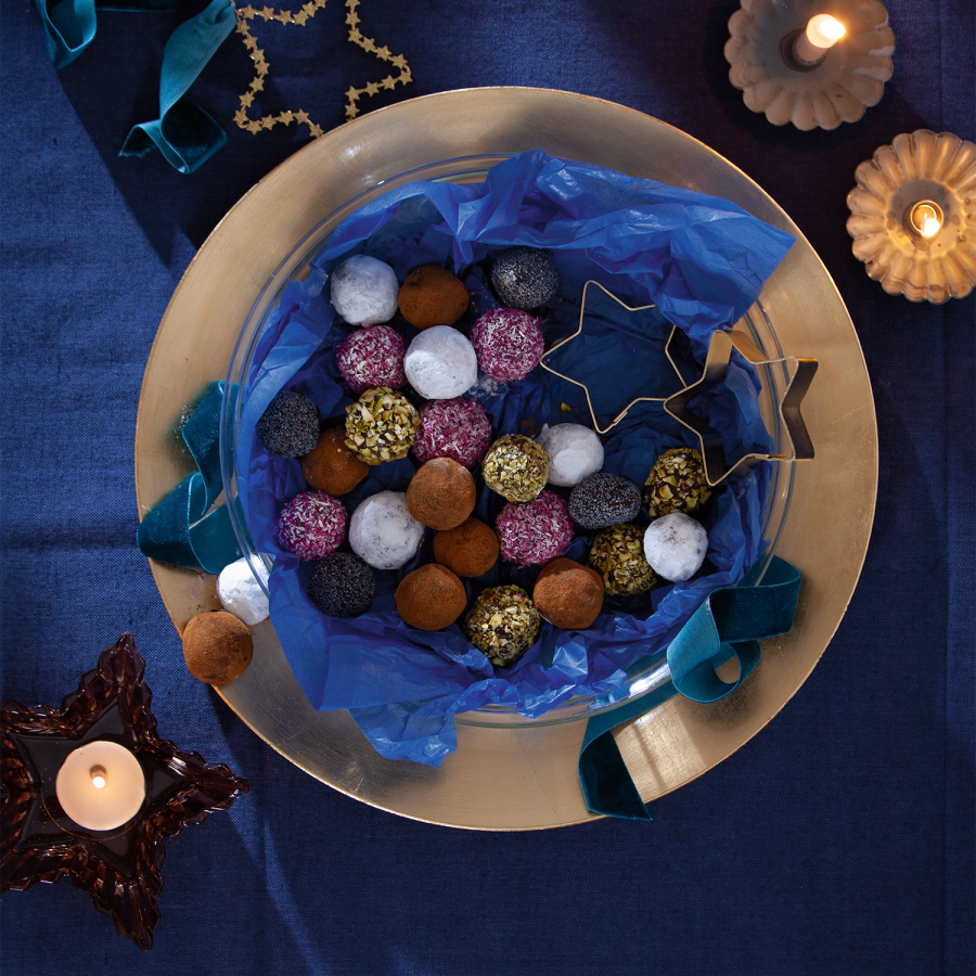 Chocoladeparels met kaneel