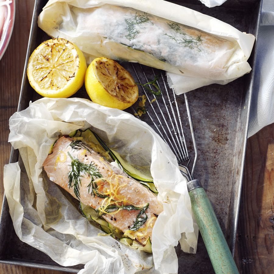 Zalm Papillote