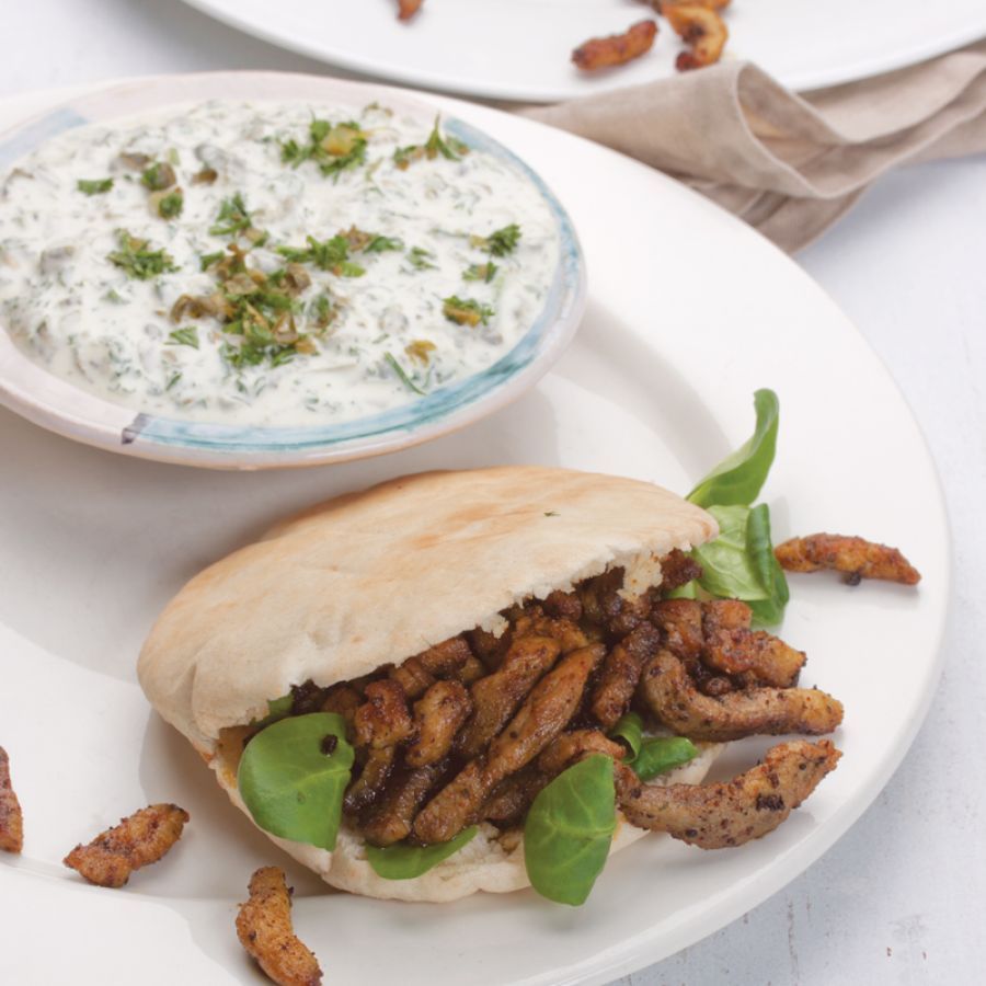 Broodje shoarma met tartaarsaus