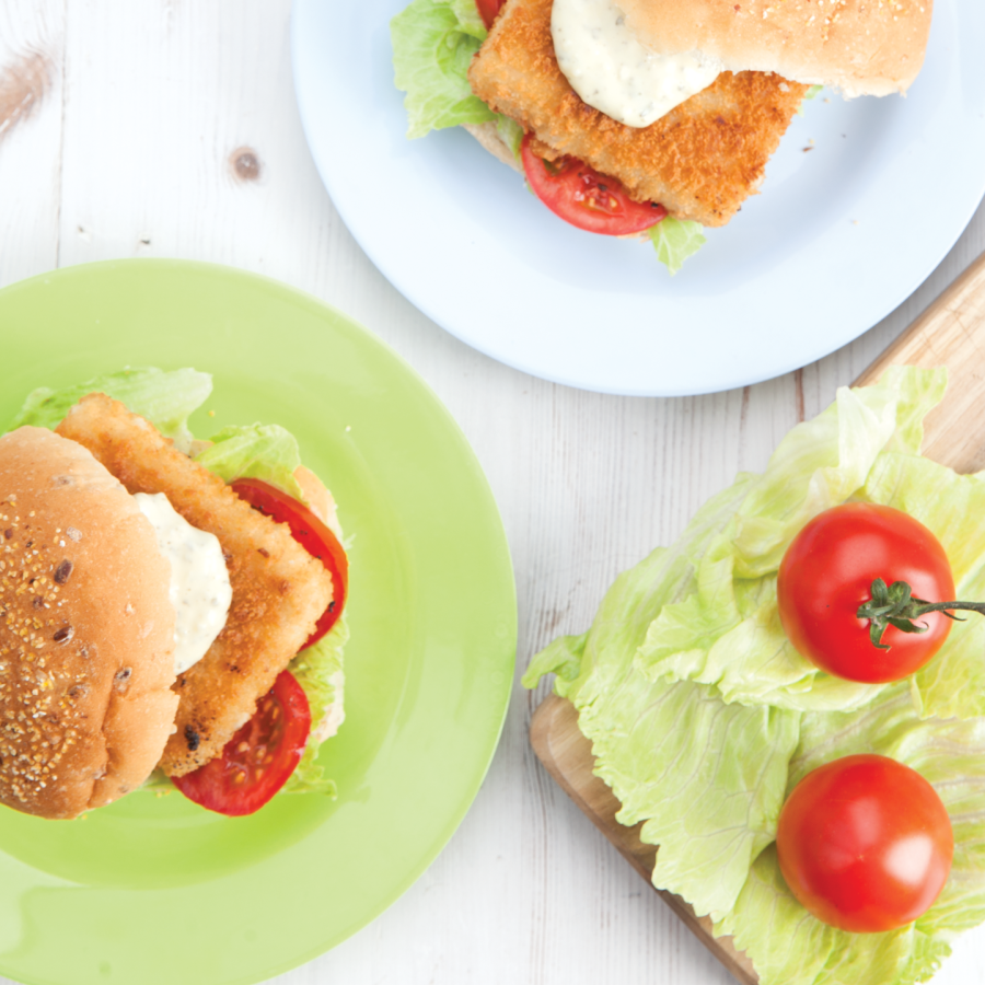 Broodje Iglo Fish Burger classic 