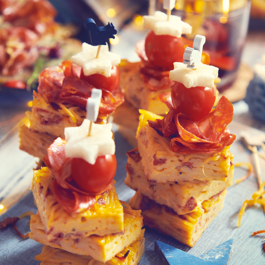 Spaghetti tortilla met chorizo