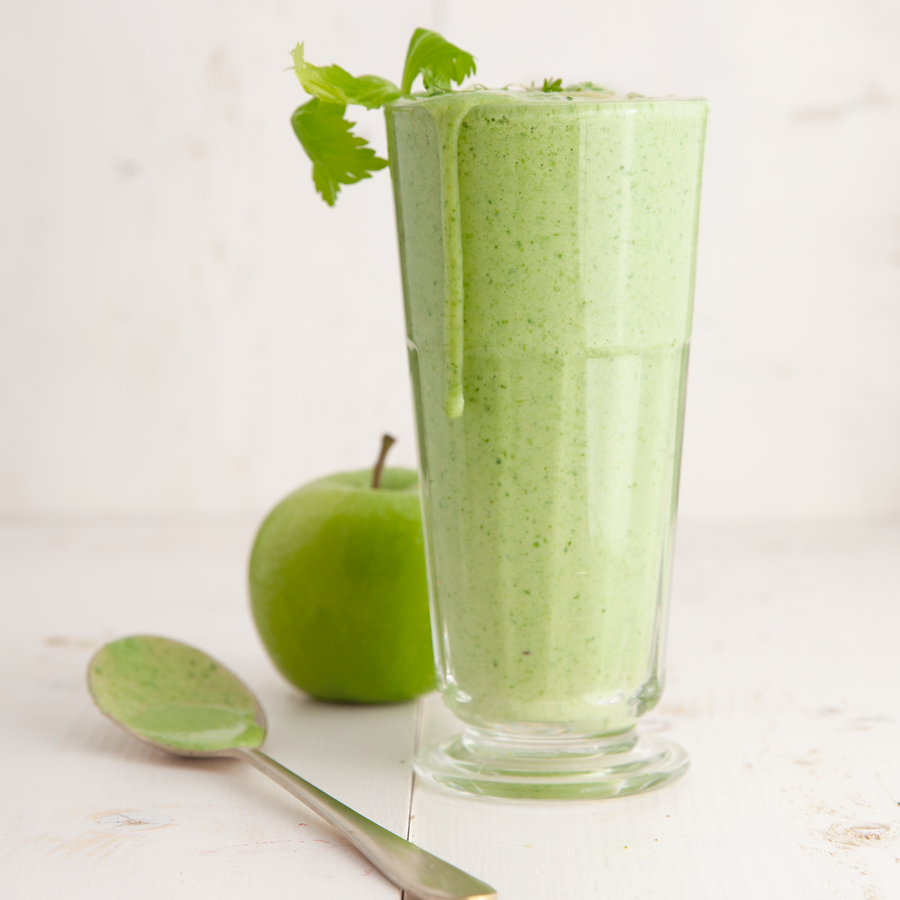 Smoothie bleekselderij en appel