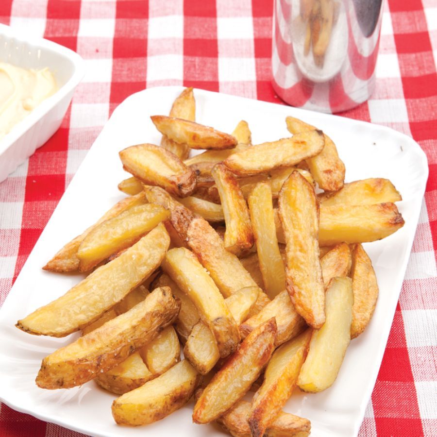 Zelfgemaakte frieten
