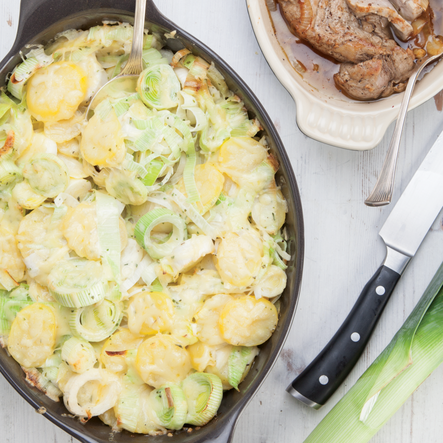 Preischotel met varkenshaas