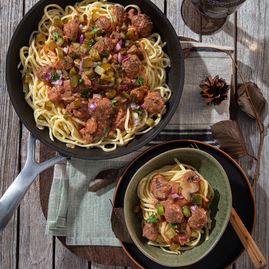 Tartaarballetjes stroganof 