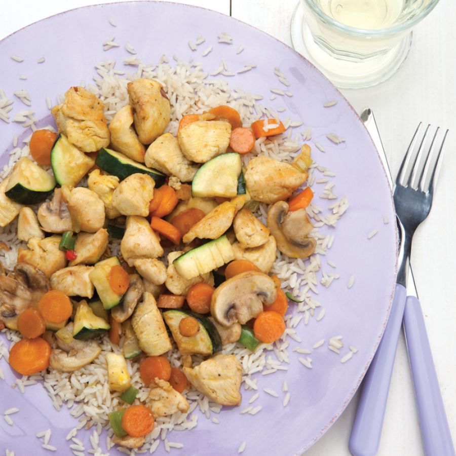 Kipfilet uit de skottelbraa