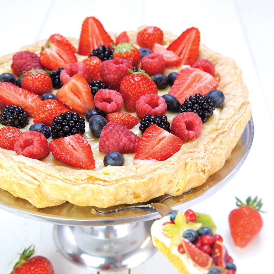 Zomerfruittaart 