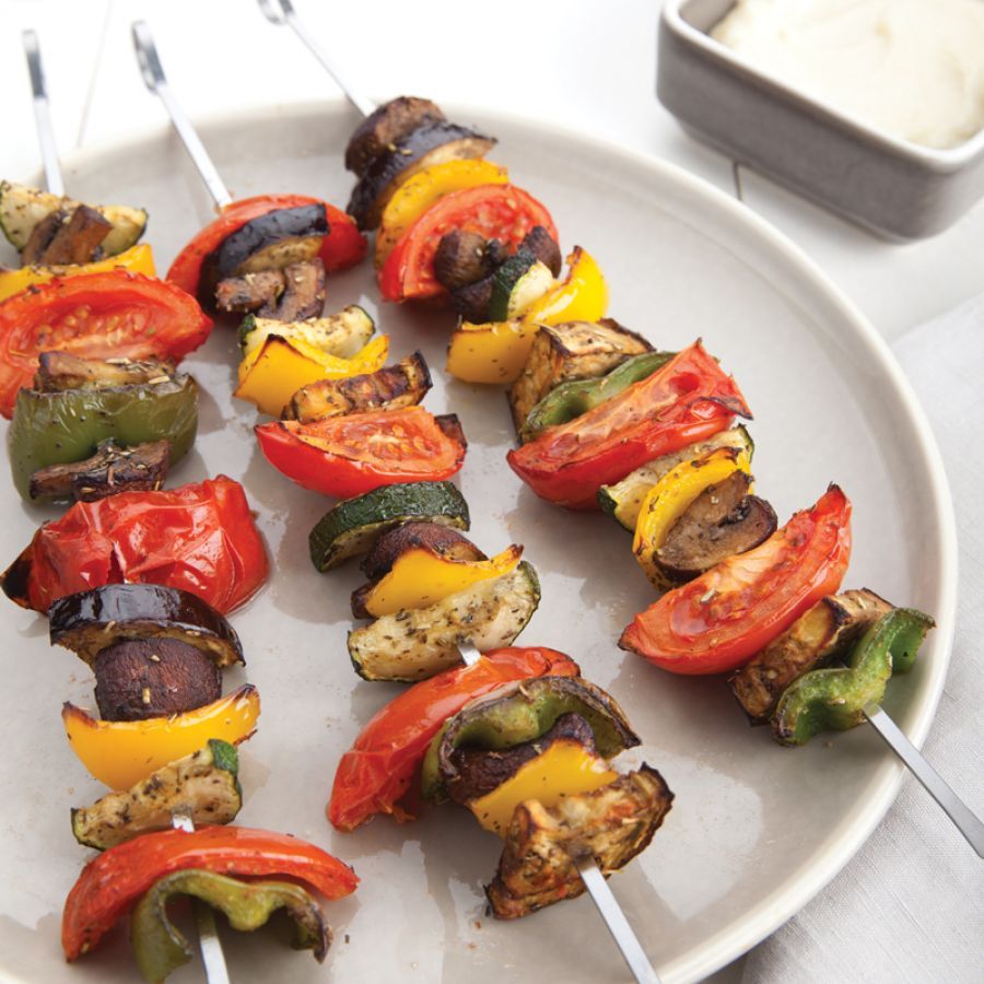 Grote groentespiesen