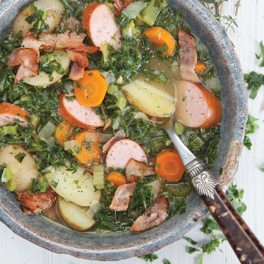 Boerenkoolsoep met rookworst