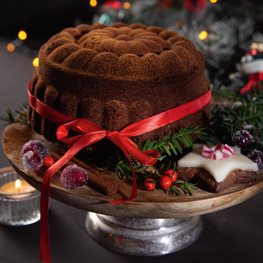 Tulband met anijs en gevuld met speculoos pasta