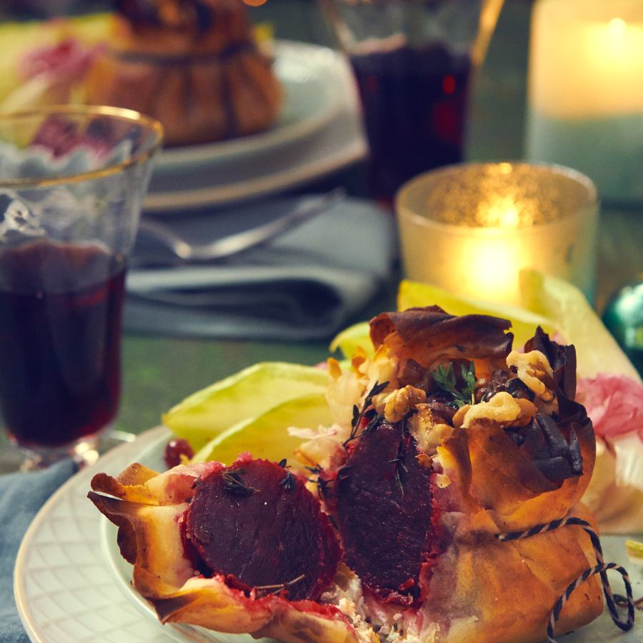 Knisperende biet wellington