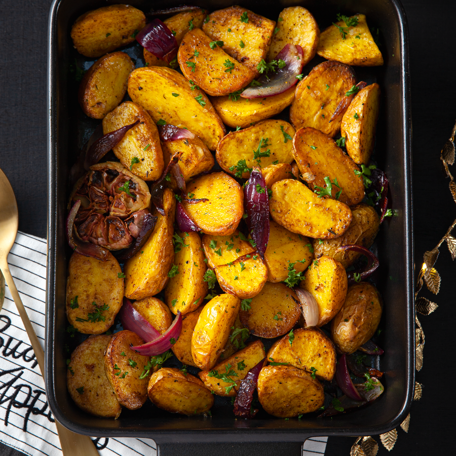 Knoflook aardappeltjes 