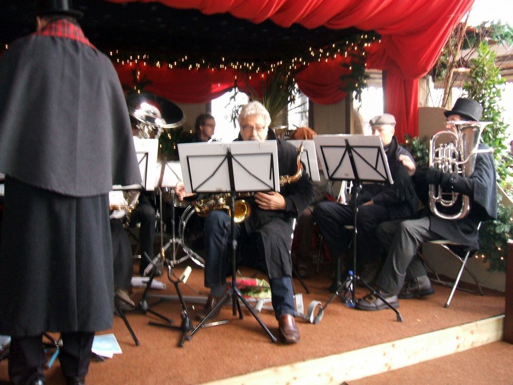 Muziekvereniging PVO Kerstmarkt in tuincentrum Vaarderhoogt