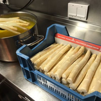 Asperges bij Sabrosa