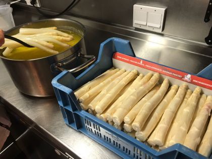 Asperges bij Sabrosa