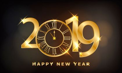 Een fijne jaarwisseling en een gelukkig 2019 !