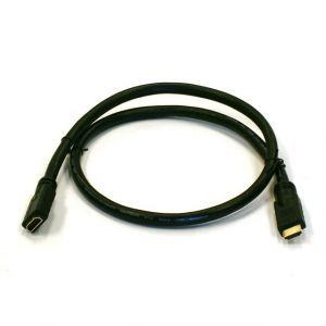 HDMI kabel 1 mtr. (male --> female)