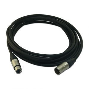XLR kabel plug/contra 3 pin 3 meter